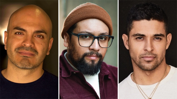 (L-R) Rafael Agustin, Marvin Lemus and Wilmer Valderrama