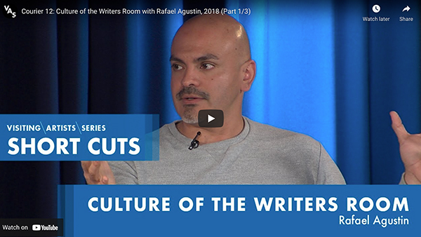 Courier 12: Culture of the Writers Room with Rafael Agustin, 2018 (Part 1/3)