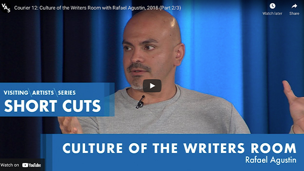 Courier 12: Culture of the Writers Room with Rafael Agustin, 2018 (Part 2/3)